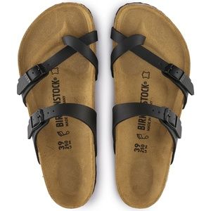 Birkenstock Women's Mayari Sandals Black Sz 8-8.5 NEW in Box